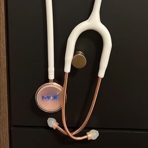 MDF rose gold stethoscope